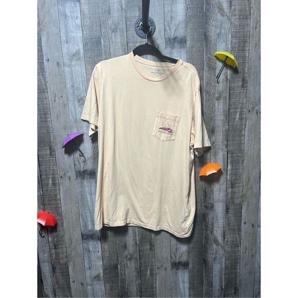 Vineyard Vines Peach Lobster Bake Graphic Tee - Picture 1 of 5